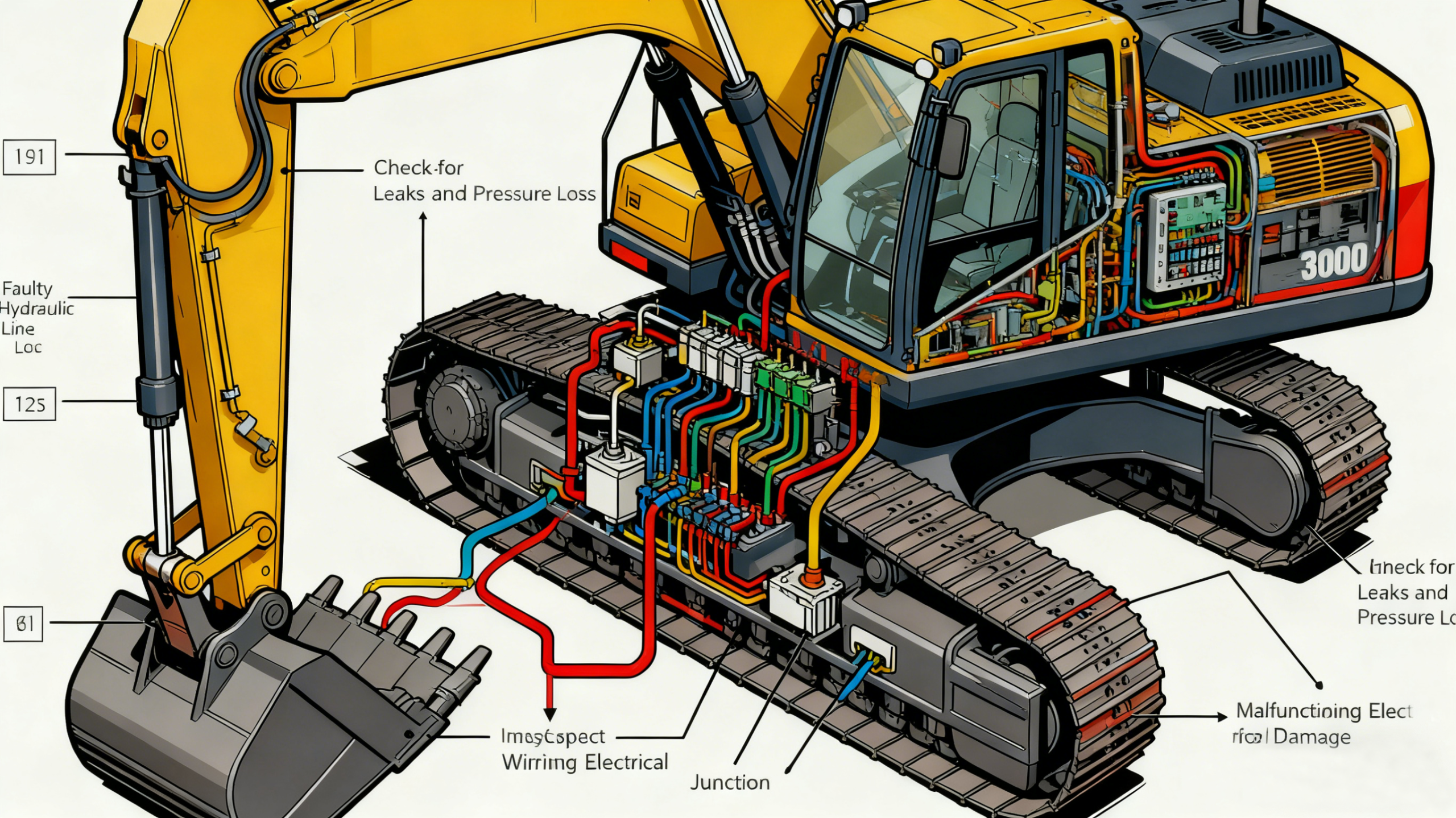 Excavator Breaks Down Suddenly? Keep These Fault Diagnosis Tips Handy!
