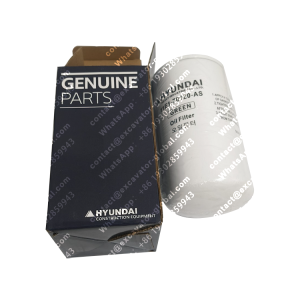 Hyundai Genuine Oil Filter 11E1-70140-AS for Excavator R200W-7