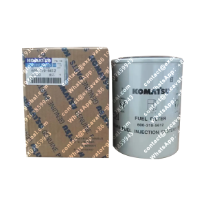 High Performance Komatsu Excavator Fuel Water Separator 600-319-5612 for Engine Maintaining