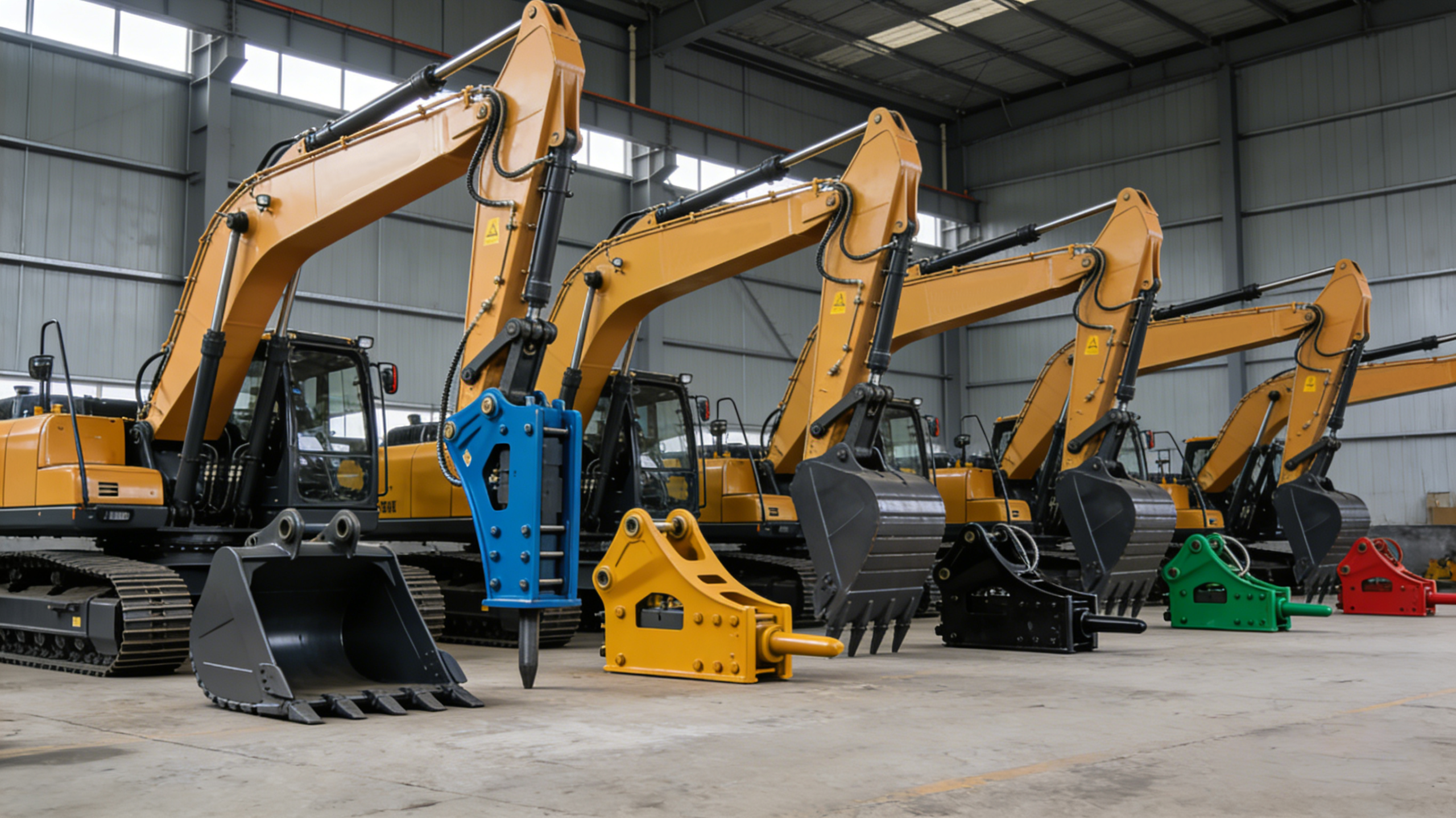 Are Excavator Accessories Interchangeable Across Different Tonnages?